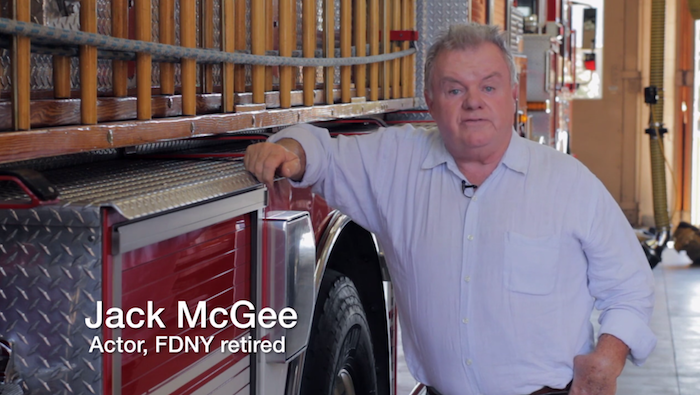 Actor Jack McGee talks fire safety